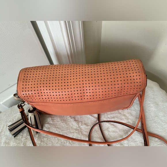Coach perforated Crossbody Bag GUC - Picture 11 of 13